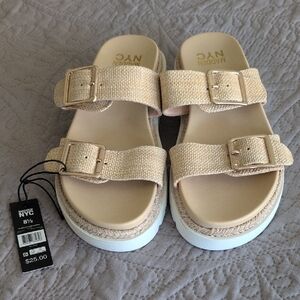 Madden NYC Women's Tan Sandals